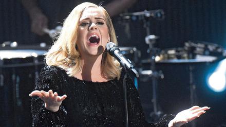 Die britische Sängerin Adele.