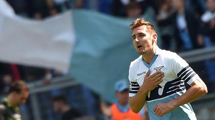 Miroslav Klose verlässt im Sommer Lazio Rom.