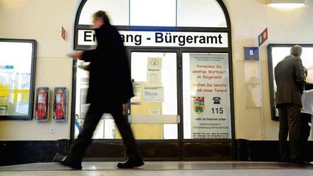 Personalmangel. Bürger müssen oft Wochen auf einen Termin im Bürgeramt warten.