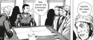 Himmelfahrtskommando: Eine Szene aus dem dritten und letzten Band von "Im Eisland".