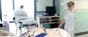 Alles auf einmal. Gegen die Überlastung des Pflegepersonals richtet sich der für Donnerstag geplante Protest. Hier ein Archivbild aus dem Klinikum Neukölln.