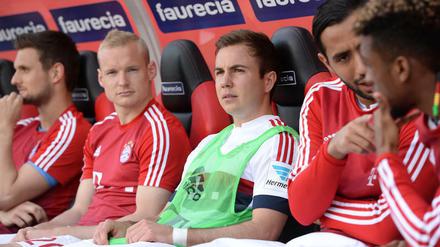 Bankdrücker beim FC Bayern? Dann doch lieber woanders hin. Mario Götze muss eine Entscheidung treffen.