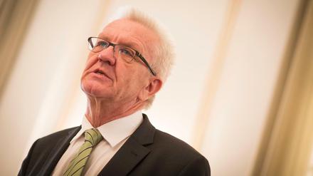 Winfried Kretschann ( Bündnis 90/Die Grünen), Ministerpräsident von Baden-Württemberg