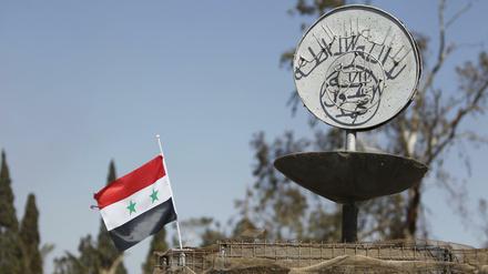 Eine Macht. Nach wie vor kontrolliert der "Islamische Staat" große Gebiete in Syrien. 