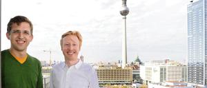 Die Idalab-Macher: Paul von Bünau (rechts) und Niels Reinhard. 
