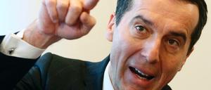 Christian Kern, designierter Bundeskanzler in Wien
