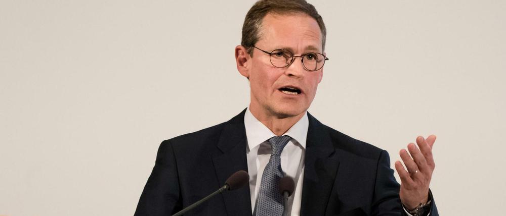 Berlins Regierender Michael Müller.
