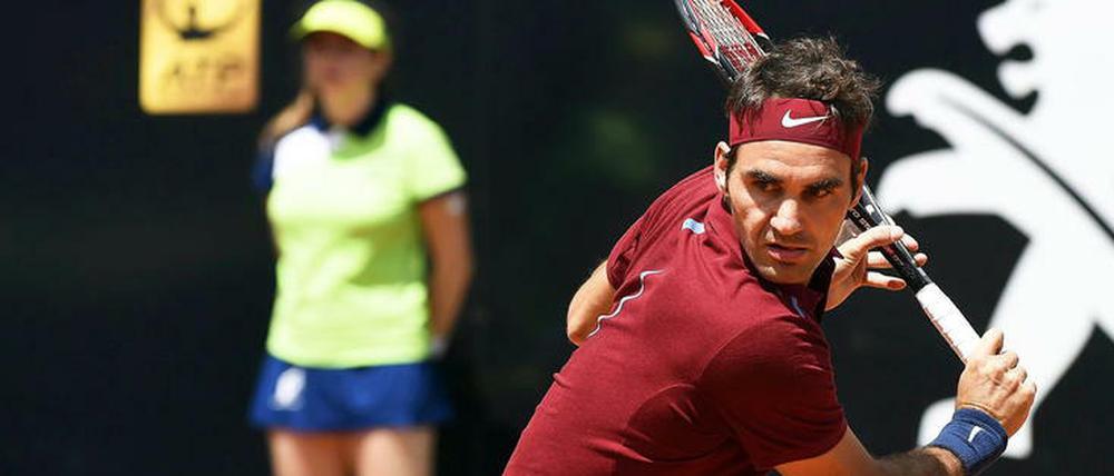 Roger Federer will bis zu den French Open wieder fit werden.