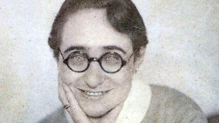 Gerichtsreporterin und Schriftstellerin Gabriele Tergit.