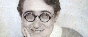 Gerichtsreporterin und Schriftstellerin Gabriele Tergit.