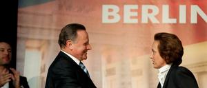 Die Spitzen der Berliner AfD: Georg Pazderski (Mitte) und Beatrix von Storch