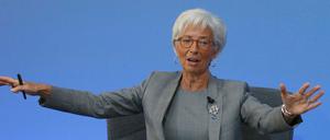 Die Chefin des Internationalen Währungsfonds (IWF), Christine Lagarde, beim Anti-Korruptionsgipfel in London. 