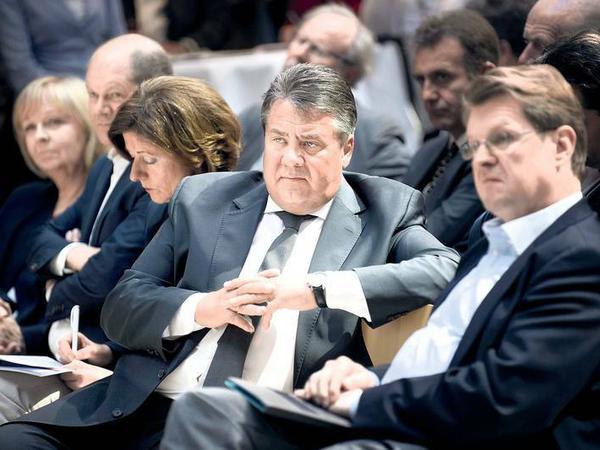 Sigmar Gabriel am Montag beim „Gerechtigkeitskongress“.