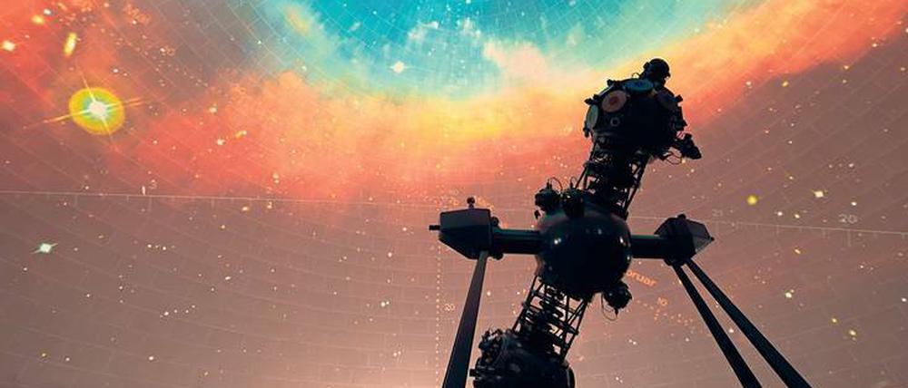 Himmelhoch jauchzend. Die Sanierung des Planetariums in Prenzlauer Berg kostet 12,8 Millionen Euro, es wird im Sommer neu eröffnen.