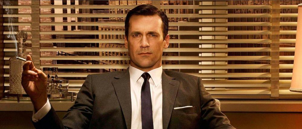 In der Fernsehserie "Mad Men" werden die klassischen geschlechter-Rollen gelebt. Im Bild: Hauptfigur Donald Draper (Mann).
