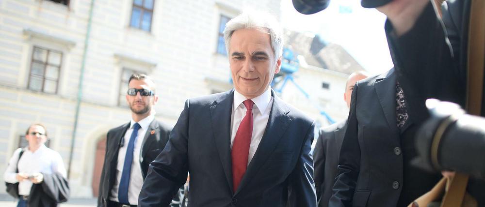 Österreichs Bundeskanzler Werner Faymann war am Montag wegen mangelndem Rückhalt zurückgetreten. 