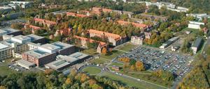 Auch auf dem Campus des Biotechnologieparks Berlin-Buch wird die App getestet.