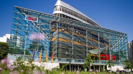 Das Konrad-Adenauer-Haus, die CDU-Bundeszentrale in Berlin.