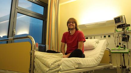 "Die Leine ist mal Länger, mal kürzer - aber frei ist man nicht." Sebastian Frenzel, Herzpatient.