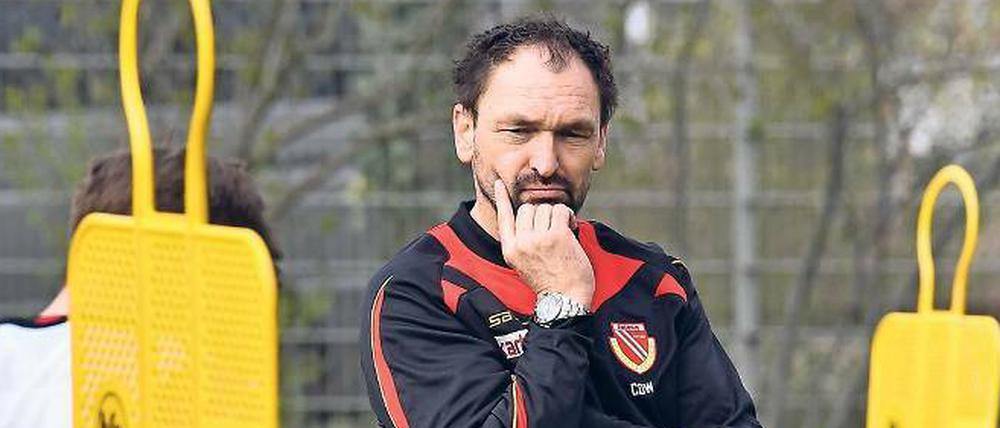 Endspiel. Wollitz muss heute mit Energie gegen Mainz II siegen.