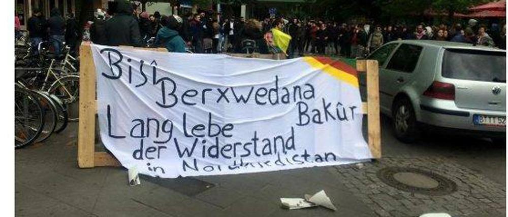 Dieses Foto haben Aktivisten im Internet veröffentlicht.