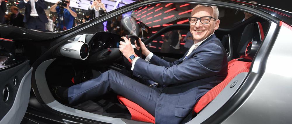 Richtung Gewinnzone. Opel-Chef Karl-Thomas Neumann hat die GM-Tochter erfolgreich aus der Krise geführt.