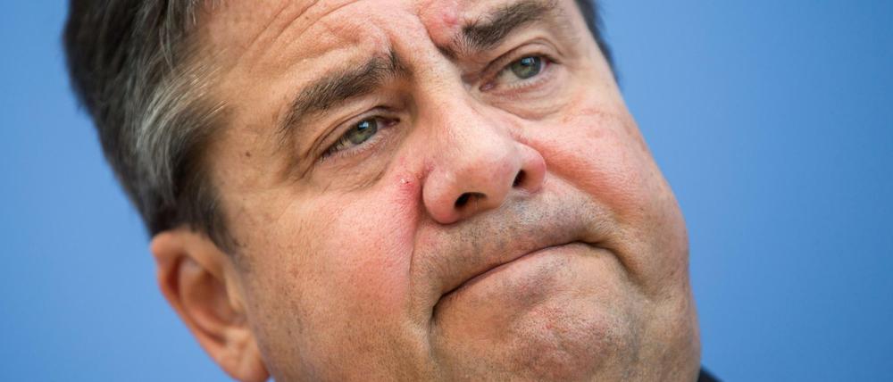 SPD-Chef Sigmar Gabriel steht in seiner Partei in der Kritik.