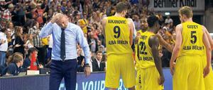 Getrennte Wege. Albas Trainer Sasa Obradovic hat aus seinen Spielern kein schlagkräftiges Team formen können. 