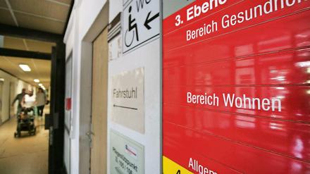Das Sozialamt Potsdam - hier arbeitete die Sachbearbeiterin.