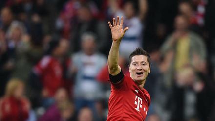 Robert Lewandowski könnte der erste Spieler seit Dieter Müller 1970, der mehr als 30 Tore in einer Saison schießt.