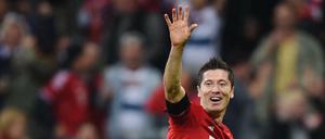 Robert Lewandowski könnte der erste Spieler seit Dieter Müller 1970, der mehr als 30 Tore in einer Saison schießt.