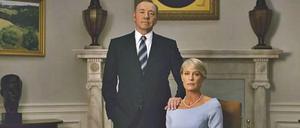 Von wegen Frau an seiner Seite: Claire Underwood alias Robin Wright verdient jetzt das Gleiche wie Frank Underwood alias Kevin Spacey.