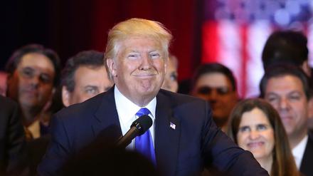 Donald Trump obenauf: Die Republikaner gehen auf ihn zu.