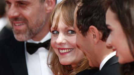 Maren Ade auf dem Roten Teppich vor der Premiere von "Toni Erdmann"