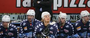 Trainer Serge Aubin von den Hamburg Freezers.