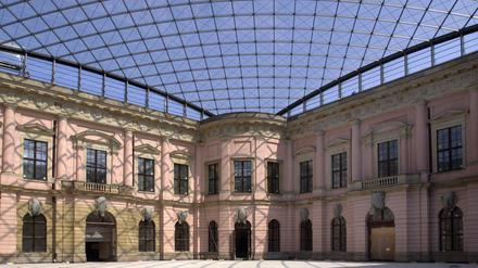 Der Innenhof des Deutschen Historischen Museums.