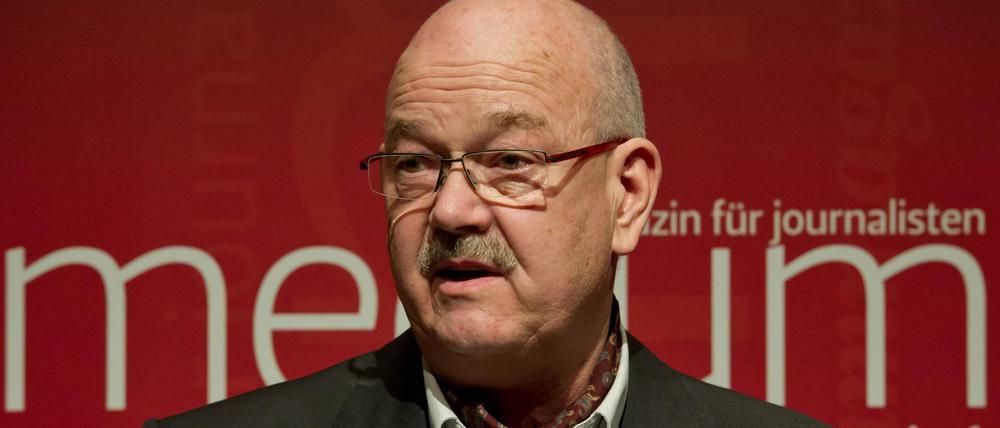 Der Fernsehjournalist Rolf-Dieter Krause