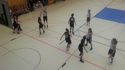 Die Damen der wU15 in Aktion