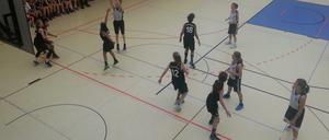 Die Damen der wU15 in Aktion