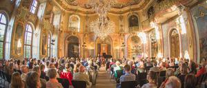 Der Festsaal der Heidecksburg in Rudolstadt