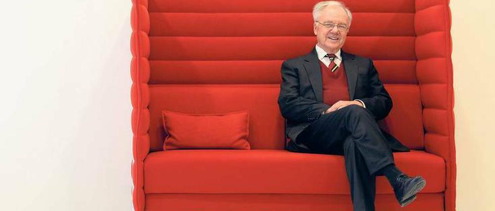 Auf der Ehrencouch. Als erster Brandenburger Ministerpräsident wurde Manfred Stolpe zur Identifikationsfigur.