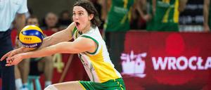 Der Australier Luke Perry nimmt künftig die Bälle in Berlin an.