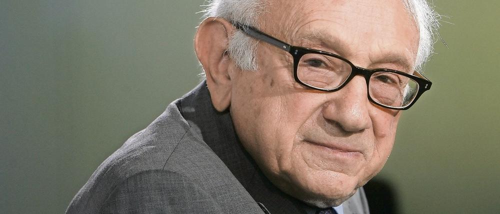 Der amerikanische Historiker und Schriftsteller Fritz Stern, hier .2007 auf der Frankfurter Buchmesse.