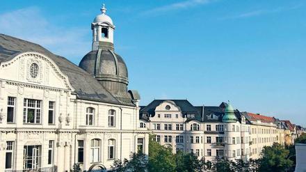 Vorne der Tauentzien, hinten Halensee: Der Kurfürstendamm bleibt die Schlagader der City West.