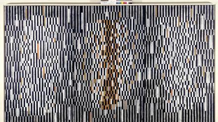 Triptychon „Planimetric motion“ aus dem Jahr 1961