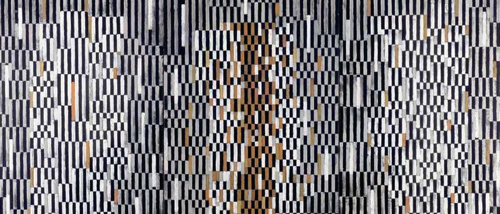 Triptychon „Planimetric motion“ aus dem Jahr 1961