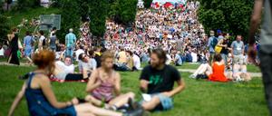 Open Air Party? Kennt man, die Reinigung ist aber nicht ganz billig.