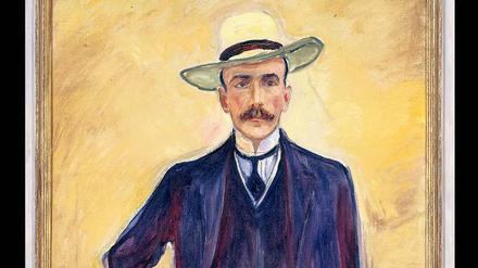 Harry Graf Kessler, hier 1906 gemalt von Edvard Munch, den er als noch unbekannten Künstler unterstützte. 