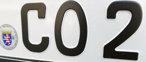 Ein symbolträchtiges Autokennzeichen.