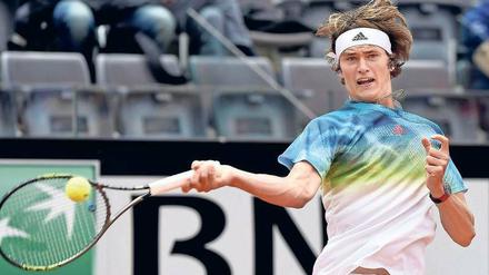 Die künftige Nummer eins? Alexander Zverev spielt in diesem Jahr zum ersten Mal bei den Profis in Paris mit.